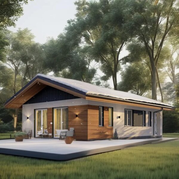 20ft Prefab Tiny Homes Boxable Folding House 40ft Container House with 3 Bedroom,1 Full Equiped Bathroom and Kitchen, Tiny Houses to Live in for Adults, Mobile Home with Steel...