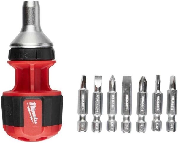 48-22-2330 for Milwaukee 8-in-1 Compact Ratcheting Multi-Bit Screwdriver