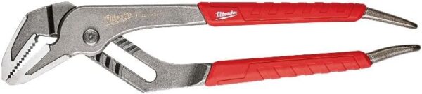 48-22-6310 10", Straight Jaw Pliers with Ream & Punch Exposed Metal Handles & Precision Ground Plier Head