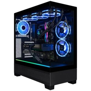 CLX Set Gaming PC - AMD Ryzen 9 9900X 4.4GHz, GeForce RTX 4080 Super, 2TB NVMe M.2 SSD, 64GB DDR5 Memory, 360mm AIO, WiFi, Windows 11 Home, Black