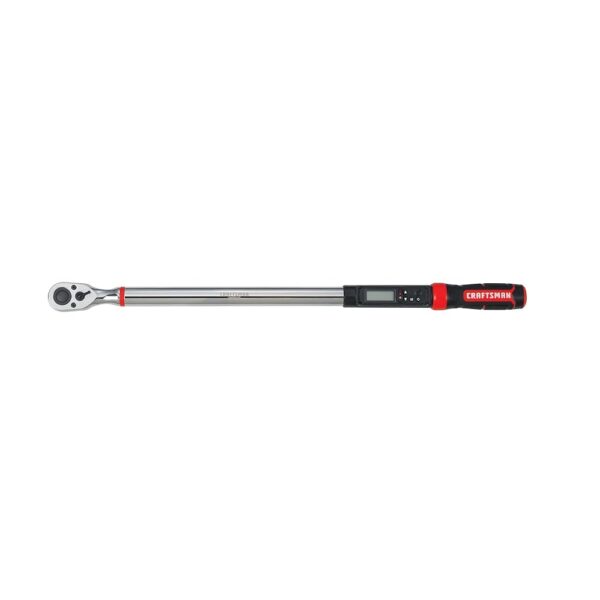 CRAFTSMAN Digital Torque Wrench, SAE, 1/2-Inch (CMMT99436)