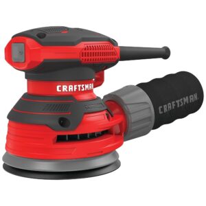 CRAFTSMAN Orbital Sander, 5 inch, 12,000 OPM, 3 Amp, Corded (CMEW231)