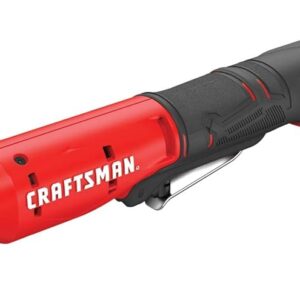 CRAFTSMAN V20 Cordless Ratchet Wrench, 3/8 inch Drive, 300 RPM, up to 35 ft-lbs of Torque, Bare Tool Only (CMCF930B)