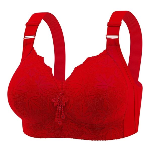 Daisy Bras for Older Women 2024 Comfy Convenient Front Closure Bras Full Support No Underwire Bras