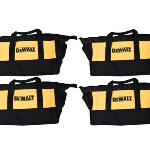 DeWalt 11" Yellow and Black Tool Bag Tools/Small Kits (4)