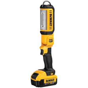 DEWALT 20V MAX LED Work Light, Rechargeable Flashlight, Pivoting Head, Bare Tool Only (DCL050)