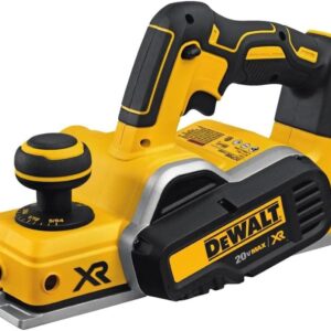 DEWALT 20V MAX Planer, 30,000 Cuts Per Minute, 2 mm Cut Depth, Brushless Motor, Bare Tool Only (DCP580B)