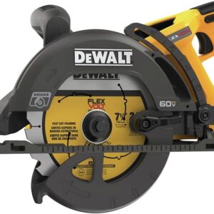 DEWALT FLEXVOLT 60V MAX* Circular Saw for Framing, 7-1/4-Inch, Tool Only (DCS577B)