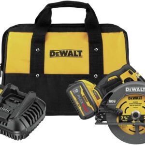 DEWALT FLEXVOLT 60V MAX* Circular Saw with Brake Kit, 7-1/4-Inch (DCS578X1)