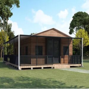 Easy to Install Prefab Modular Home Prefabricated 2 Room One Hall Mobile Portable Expandable Container House