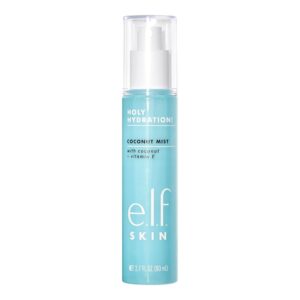 e.l.f. SKIN Holy Hydration! Hydrating Coconut Mist, Refreshes, Soothes & Invigorates Skin, Tropical Scent, 2.7 Fl Oz (Pack of 1)