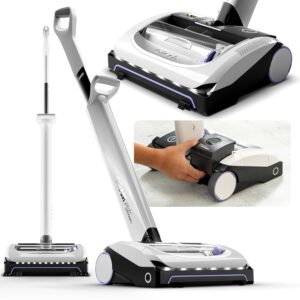 Gtech AirRAM Platinum Cordless Vacuum Cleaner - Includes Anti-Hair Wrap Brush Bar - Perfect for Carpet and Hardwood Floors - Rechargeable 22v Li-ion Battery - Lightweight (7 lbs.)