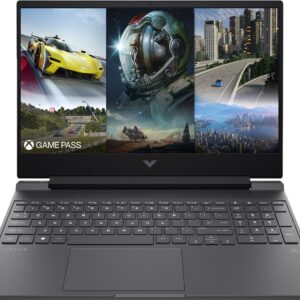 HP Victus 15 2024 Gaming Laptop 15.6" FHD IPS 144Hz 6-Core AMD Ryzen 5 7535HS 64GB DDR5 2TB SSD AMD Radeon RX 6550M Graphics 4GB GDDR6 Wi-Fi 6 Backlit Keyboard Win10 Home w/ONT...