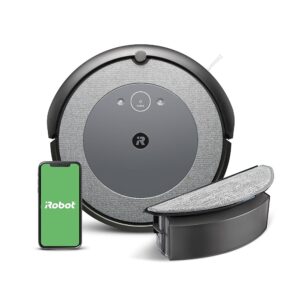 iRobot Roomba Combo i5 Robot Vacuum & Mop - Clean by Room with Smart Mapping, Works with Alexa, Personalized Cleaning Powered OS, Ideal for Pet Hair, Carpet and Hard Floors