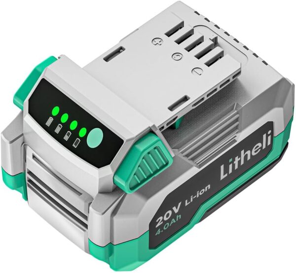 LiTHELi 20V 4.0AH Lithium Ion Battery Pack, Only Fit 20V Power Tools