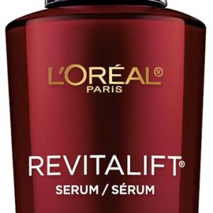 L'Oreal Paris Revitalift Triple Power Anti-Aging Concentrated Face Serum, Hyaluronic Acid and Pro-Xylane, Reduces Wrinkles 1 oz