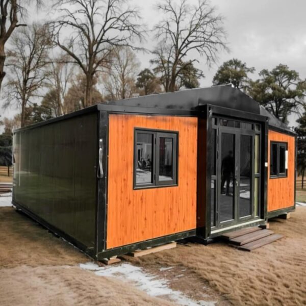 Luxury Prefab Tiny Home to Live in for Adults Full Equiped 20ft Expandable Container House Portable Prefab House Kit with Kitchen & Bathroom