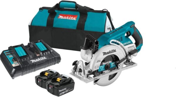 Makita XSR01PT 36V (18V X2) LXT® Brushless Rear Handle 7-1/4" Circular Saw Kit (5.0Ah)