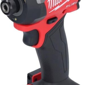 Milwaukee 2953-20 18V Lithium-Ion Brushless Cordless 1/4'' Hex Impact Driver (Bare Tool), Red