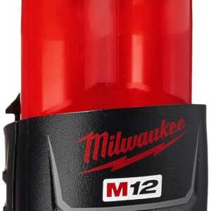 Milwaukee 48-11-2401 Genuine OEM M12 REDLITHIUM 12 Volt 1.5 Amp Compact Lithium Ion Battery with Overload Protection for Cordless Power Tools