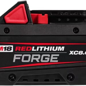 Milwaukee M18 18V Lithium-Ion REDLITHIUM Forge XC 8.0 Ah Battery Pack