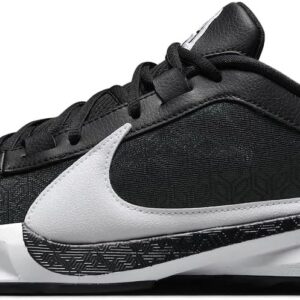 Nike Giannis Freak 5 (Team) Basketball Shoes (DZ2946-001, Black/Black/White)