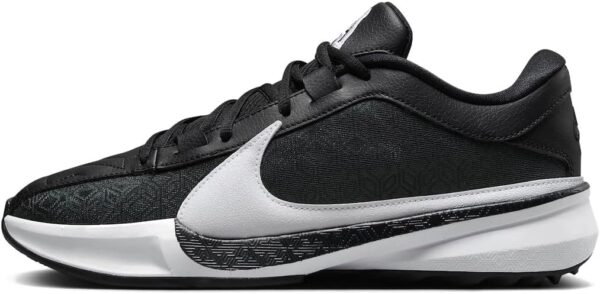 Nike Giannis Freak 5 (Team) Basketball Shoes (DZ2946-001, Black/Black/White)