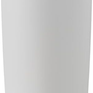 Owala SmoothSip Slider Insulated Stainless Steel Coffee Tumbler, Reusable Iced Coffee Cup, Hot Coffee Travel Mug, BPA Free 20 oz, Tan/White (Vanilla Bean)