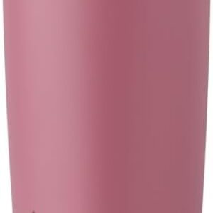 Owala SmoothSip Slider Insulated Stainless Steel Coffee Tumbler, Reusable Iced Coffee Cup, Hot Coffee Travel Mug, BPA Free 20 oz, Purple/Pink (Crochet Queen)