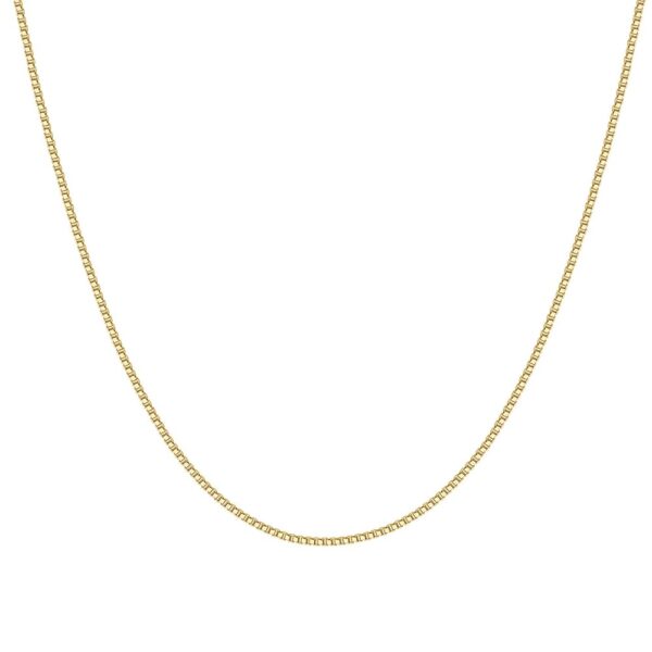 PAVOI 14K Gold Plated Adjustable Link Chain Necklace for Women | Box Rope Sphere Bead Serpentine Anchor Mariner Gold Chain Necklaces