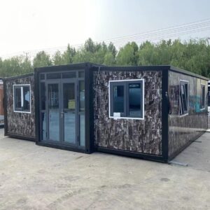 Portable 20 & 40 Ft Expandable Container Home – Mobile 2-Bedroom House for Easy Living