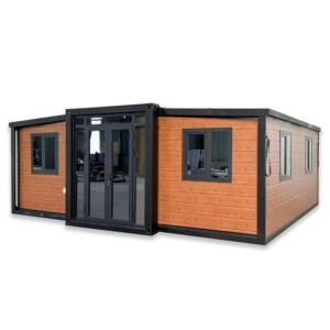 Prefab Tiny Home Foldable House to Live in for Adults, Tiny House 20ft with Well-Equipped Kitchen & Washroom, 40ft Modular & Mobile Home to Live in 1/2 bedrooms, Container House...