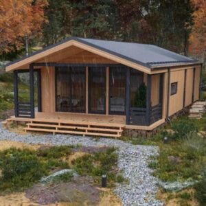 Prefab Tiny Home for Sale, 20ft Container House Mobile Portable Modular Tiny Home to Live in for Adults