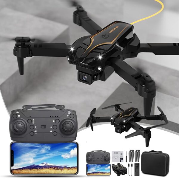 Return Pallets for Sale Liquidation, Drone with 1080P HD Camera, WiFi FPV Drone, Mini Drone for Adult Kids, Trajectory Flight Drone for Pictures and Video, Drone Toys Gifts for...