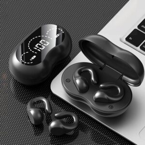 Return Pallets for Sale Liquidation, Wireless Earbuds Bluetooth, Open-Ear Sport Earphones, Stereo Sound Calling Music Earbuds, LED Power Display, Built-in Mic, Over-Ear Buds...