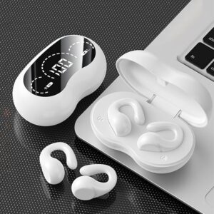 Return Pallets for Sale Liquidation, Wireless Earbuds Bluetooth, Open-Ear Sport Earphones, Stereo Sound Calling Music Earbuds, LED Power Display, Built-in Mic, Over-Ear Buds...