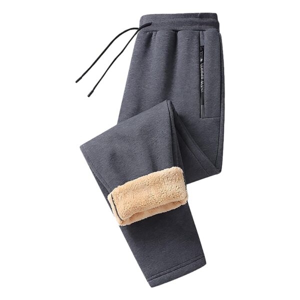 Sherpa Lined Sweatpants Women Athletic Winter Warm Fleece Pants with Pockets Jogger Trousers Trendy Fashion Trousers