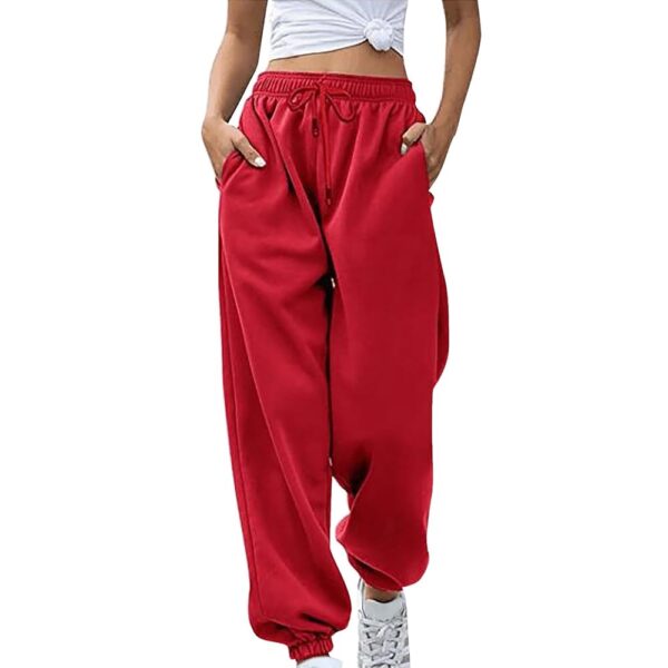 Womens Sweatpants 2024,High Waisted Baggy Sweatpants Joggers Sport Active Workout Jogger Pants with Pockets