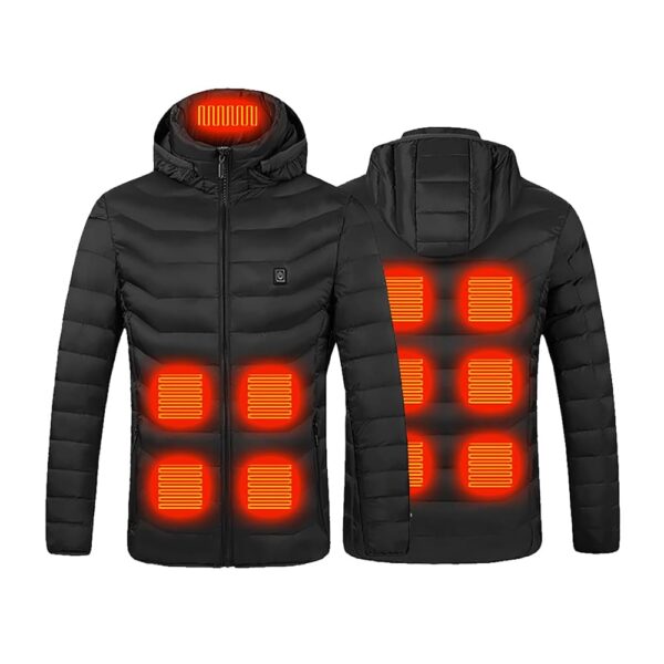 YMADREIG Heated Jacket for Men Women 2024 Winter New Heated Coat Soft Shell Warm Heating Jackets Outdoor Winter Clothes