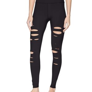 Alo Yoga Women's High Waisted Ripped Warrior Legging