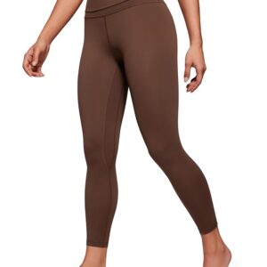 CRZ YOGA Womens Naked Feeling Workout 7/8 Yoga Leggings - 25 Inches High Waist Tight Pants