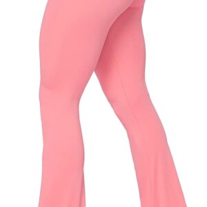 Sunzel Flare Leggings, Crossover Yoga Pants with Tummy Control, High-Waisted and Wide Leg