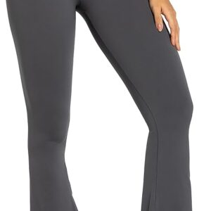 Sunzel Flare Leggings, Crossover Yoga Pants with Tummy Control, High-Waisted and Wide Leg