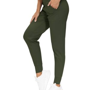 THE GYM PEOPLE Women's Joggers Pants Lightweight Athletic Leggings Tapered Lounge Pants for Workout, Yoga, Running