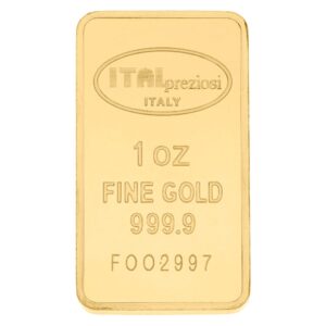 1oz Gold Italpreziosi Bar - amazonmegawarehouse.com