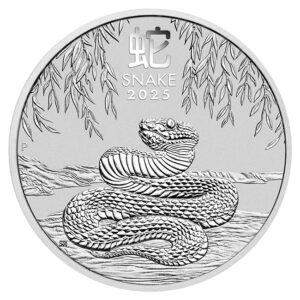 2025 1oz Silver Snake Australian Lunar Series III - amazonmegawarehouse.com