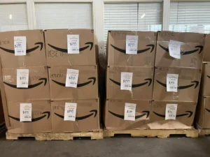 Coffin Boxes | Amazon Fulfilment Center