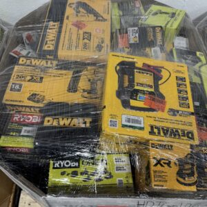 Dewalt and Milwaukee Tool Pallets - Amazon Fulfilment Center