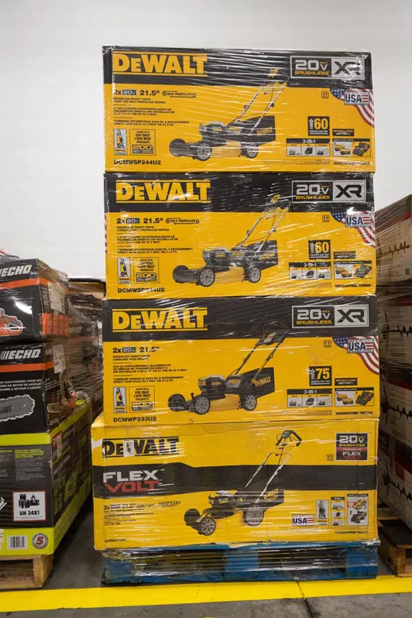 Dewalt Depot Pallets | Amazon Fulfilment Center