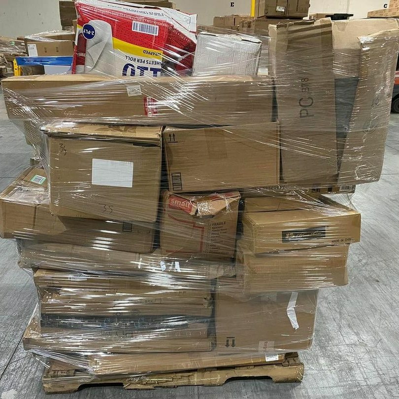 Dollar General Pallets - Amazon Mega Warehouse